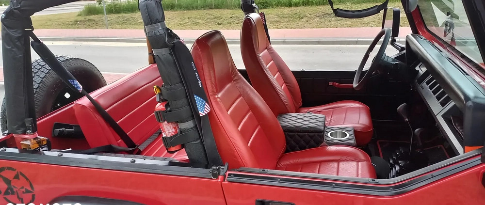 Jeep Wrangler cena 56000 przebieg: 190000, rok produkcji 1995 z Puławy małe 137